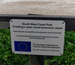South West coastal path: EU funded